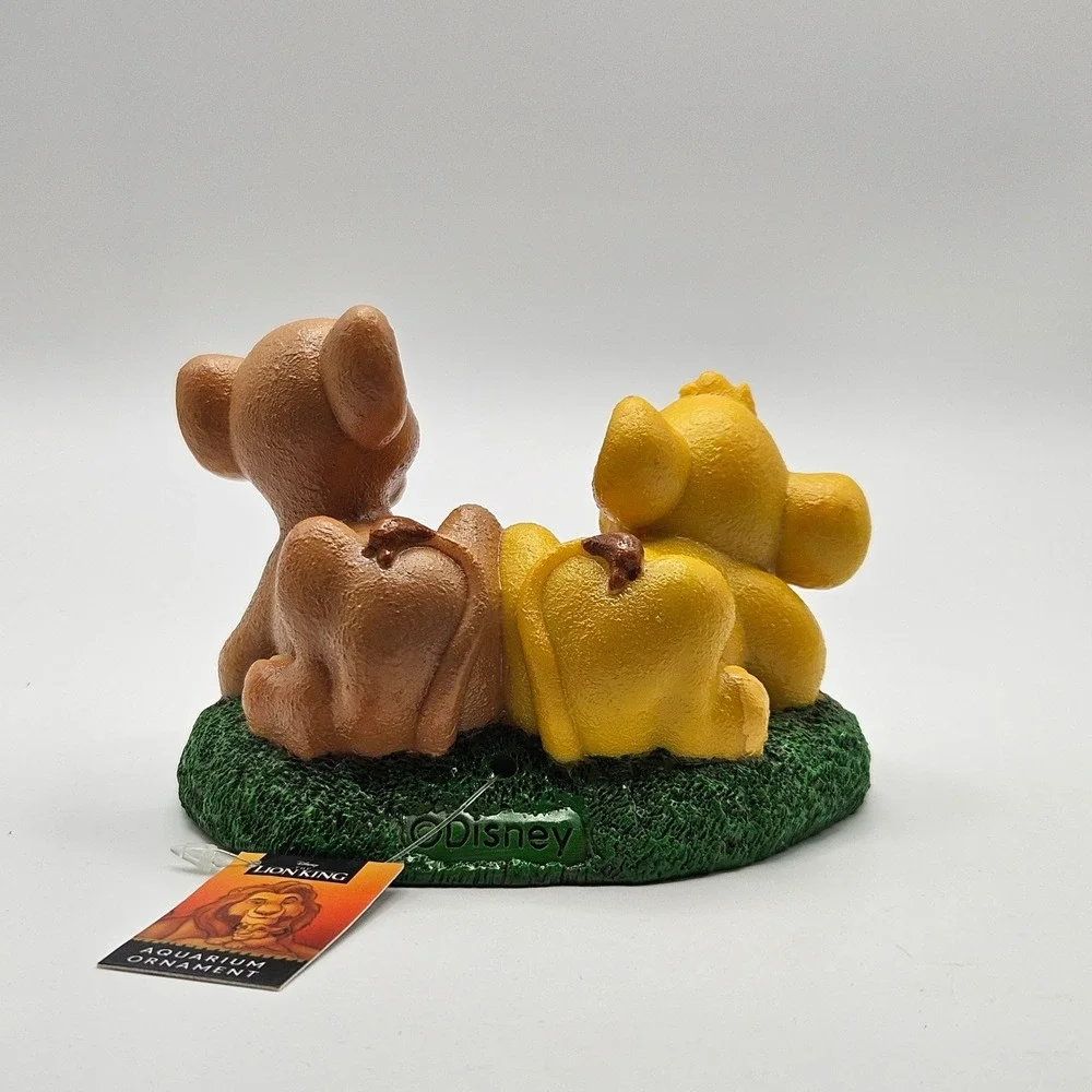 Disney The Lion King‎ Simba Nala Cubs Aquarium Fish Tank Ornament Figurine Decor